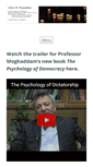 Mobile Screenshot of fathalimoghaddam.com