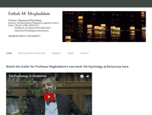 Tablet Screenshot of fathalimoghaddam.com